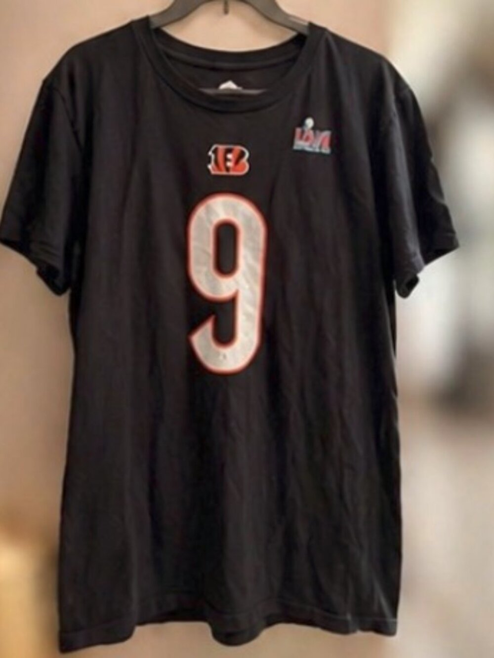 Women’s NFL Cincinnati Bengals Joe Burrow #9 Shirt – 2XL